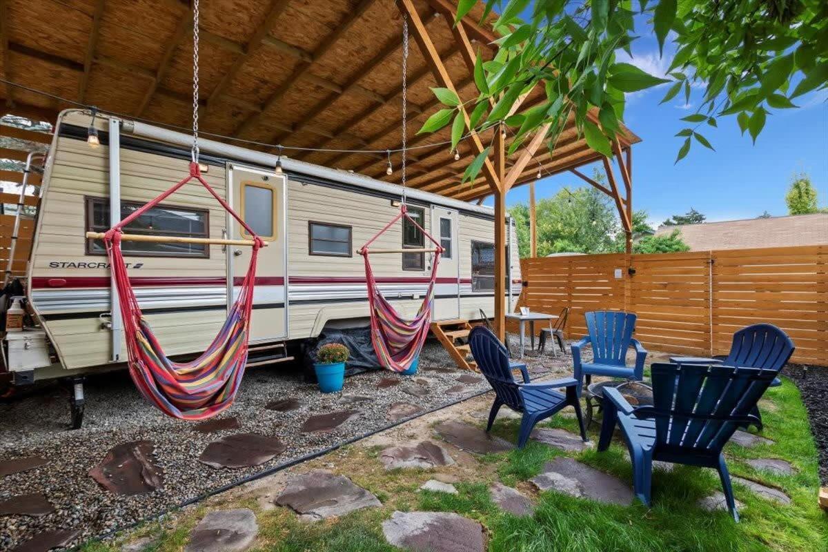 #Stayinmydistrict Twin Falls Backyard Glamper 外观 照片